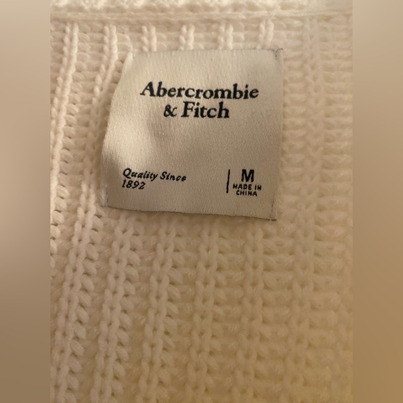 Abercrombie and Fitch Cotton-Blend Seed Stitch Cardigan - Picture 4 of 6